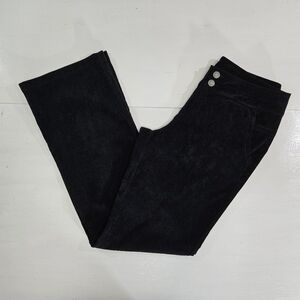 Woolrich black corduroy boot cut pants women's size 6
